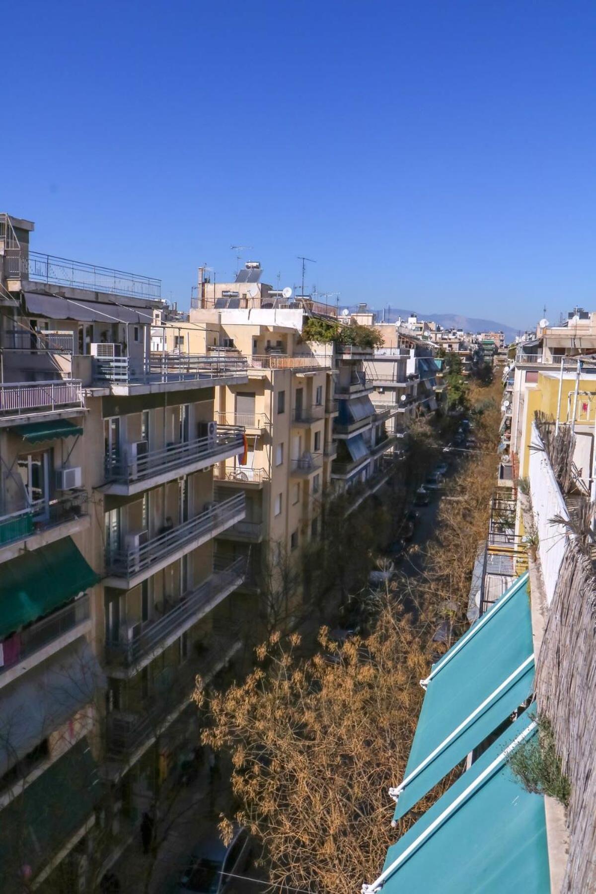 אתונה Topfloor Central Apt With Urban Views,3' To Metro מראה חיצוני תמונה